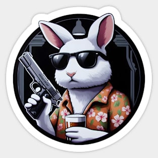 Tactical Bunny Sticker